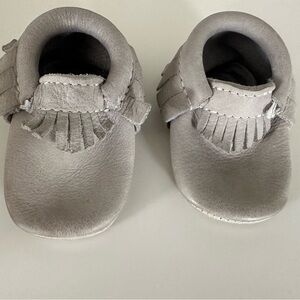 Baby freshly picked mocassins